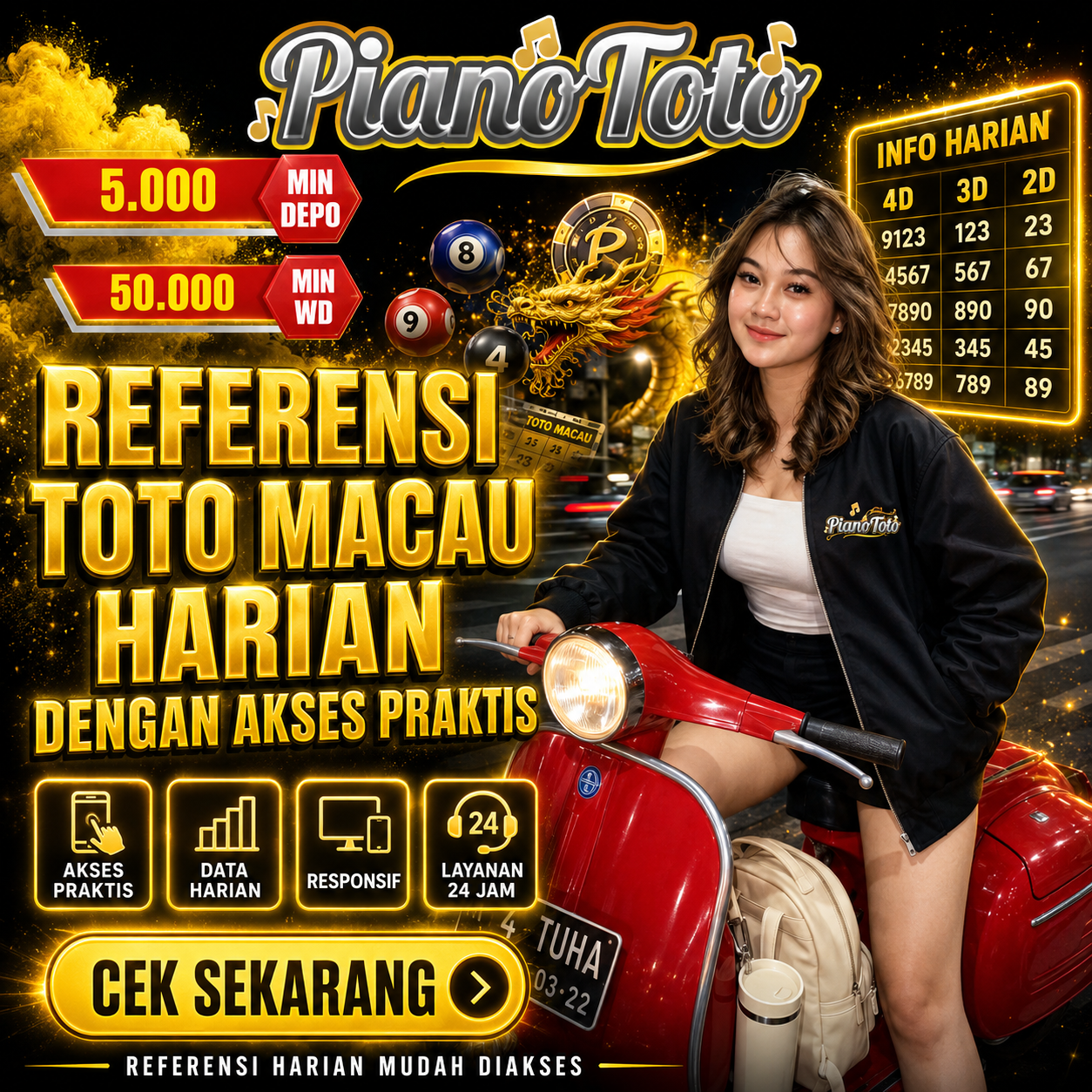 PIANOTOTO : Referensi Toto Macau Harian Dengan Akses Praktis