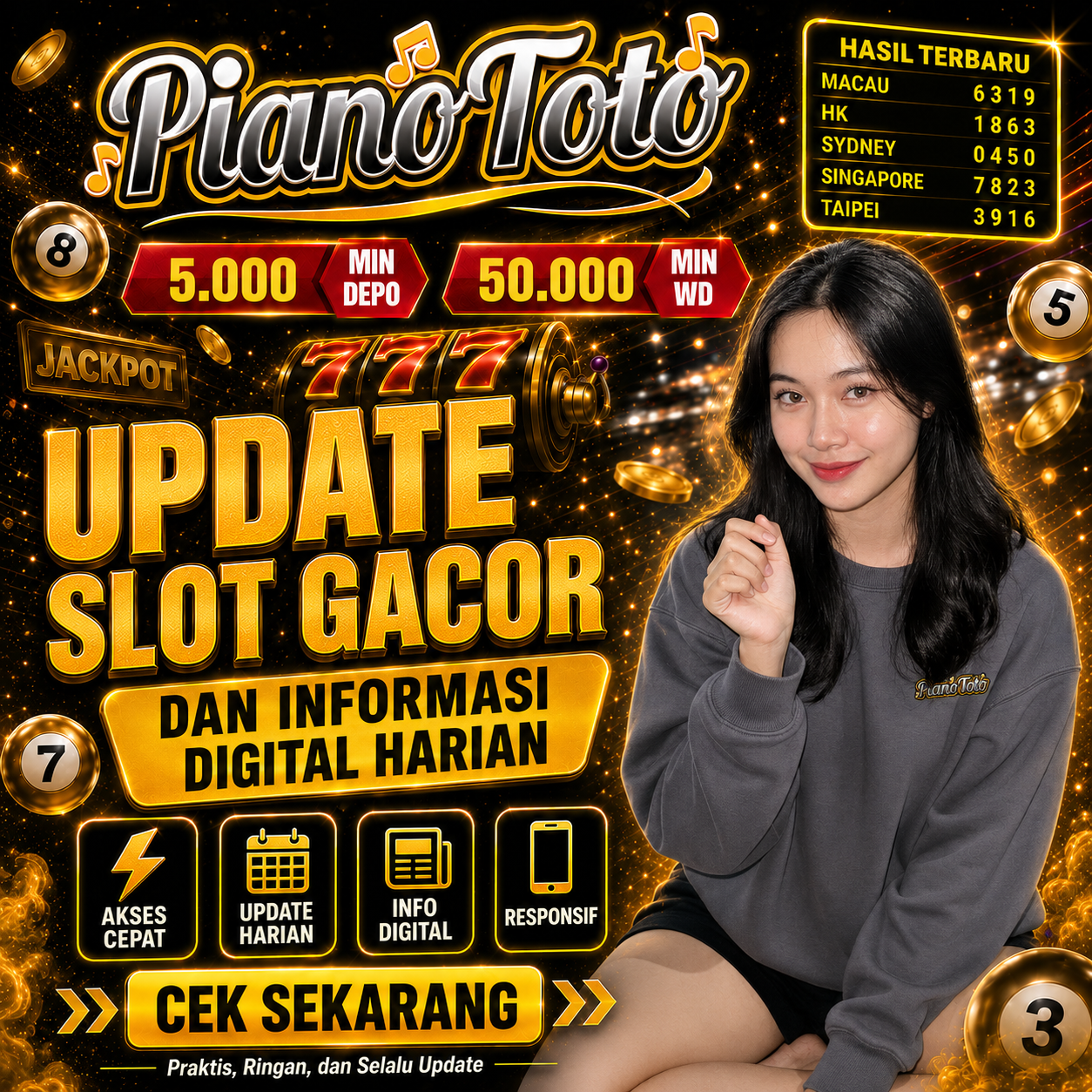 PIANOTOTO | Link Login Slot Gacor Slot88 & Situs Toto Macau Gampang Maxwin Hari Ini in Medan